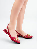 BALETA CORAZ- BAMBIE ROJO - BALETA 1.5- BALETA - CALZADO CACHATINA