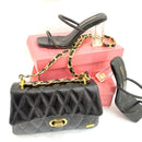 BOLSO CACHATINA - RIVER BAG - CUERO NEGRO