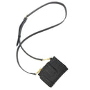 BOLSO CACHATINA - CHAIN BAG - CUERO NEGRO