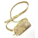 BOLSO CACHATINA - CELESTA BAG - CUERO DEJAVU DORADO