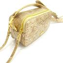 BOLSO CACHATINA - CELESTA BAG - CUERO DEJAVU DORADO
