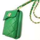 BOLSO CACHATINA - GAEL BAG - CUERO VERDE  LOZZA