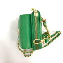 BOLSO CACHATINA - GAEL BAG - CUERO VERDE  LOZZA