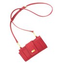 BOLSO CACHATINA - HAZEL BAG - CUERO ROJO
