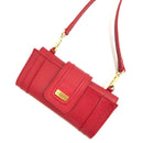 BOLSO CACHATINA - HAZEL BAG - CUERO ROJO