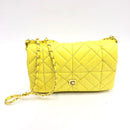 BOLSO CACHATINA - KLOE BAG - CUERO AMARILLO