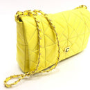 BOLSO CACHATINA - KLOE BAG - CUERO AMARILLO