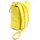 BOLSO CACHATINA - KLOE BAG - CUERO AMARILLO