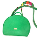 BOLSO CACHATINA - NORI BAG - CUERO VERDE  LOZZA