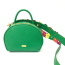 BOLSO CACHATINA - NORI BAG - CUERO VERDE  LOZZA