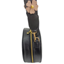 BOLSO CACHATINA - NORI BAG - CUERO NEGRO