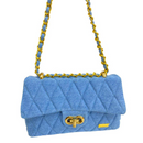 BOLSO CACHATINA - RIVER BAG - DENIM CLARO