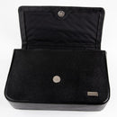 BOLSO CAHATINA - LUGUNI - CUERO NEGRO