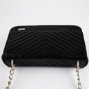 BOLSO CAHATINA - LUGUNI - CUERO NEGRO