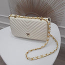 BOLSO CACHATINA - KATRINA BAG - CUERO TALCO