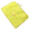 PORTA TARJETA CACHATINA - EGO - CUERO VERDE LIMA