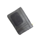 PORTA TARJETA CACHATINA - EGO - CUERO NEGRO