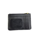 PORTA TARJETA CACHATINA - EGO - CUERO NEGRO